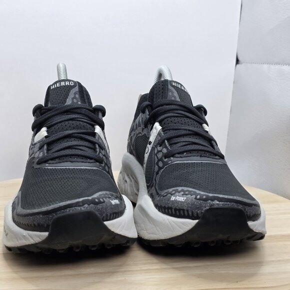 New Balance Black and White Athletic Shoes - Picture 2 of 8